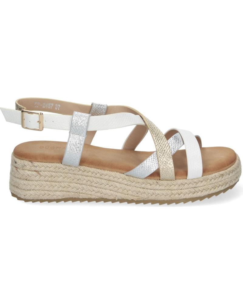 Sandalias de Mujer SPORT3PUNTO0 CF-2457-BLANCO VARIOS COLORES