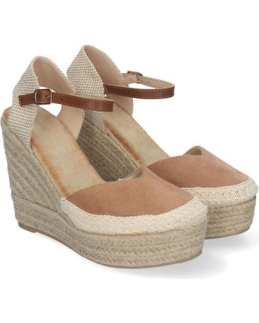 Sandalen für Damen SPORT3PUNTO0 A-2207-CAMEL VARIOS COLORES