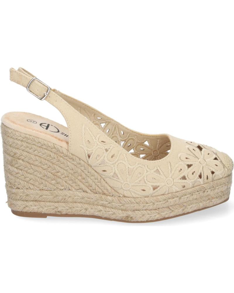 Sandalen für Damen SPORT3PUNTO0 YZ23-113-BEIGE VARIOS COLORES