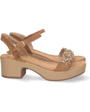 Sandalen für Damen SPORT3PUNTO0 FB-2342-CAMEL VARIOS COLORES