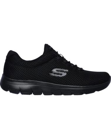 Esportes  de Mulher e Menina e Menino SKECHERS 12985S NEGRO