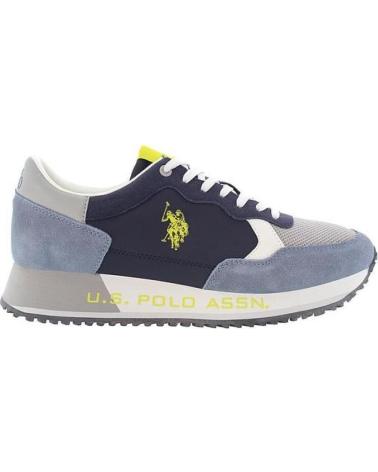 Sneaker für Herren US POLO ASSN ZAPATILLA U S POLO CLEEF CLEEF006 DBL MARINO AZUL