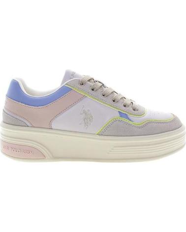 Esportes  de Mulher US POLO ASSN ZAPATILLA U S POLO ASUKA ASUKA004A LBE ROSA