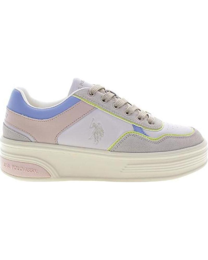 Esportes  de Mulher US POLO ASSN ZAPATILLA U S POLO ASUKA ASUKA004A LBE ROSA