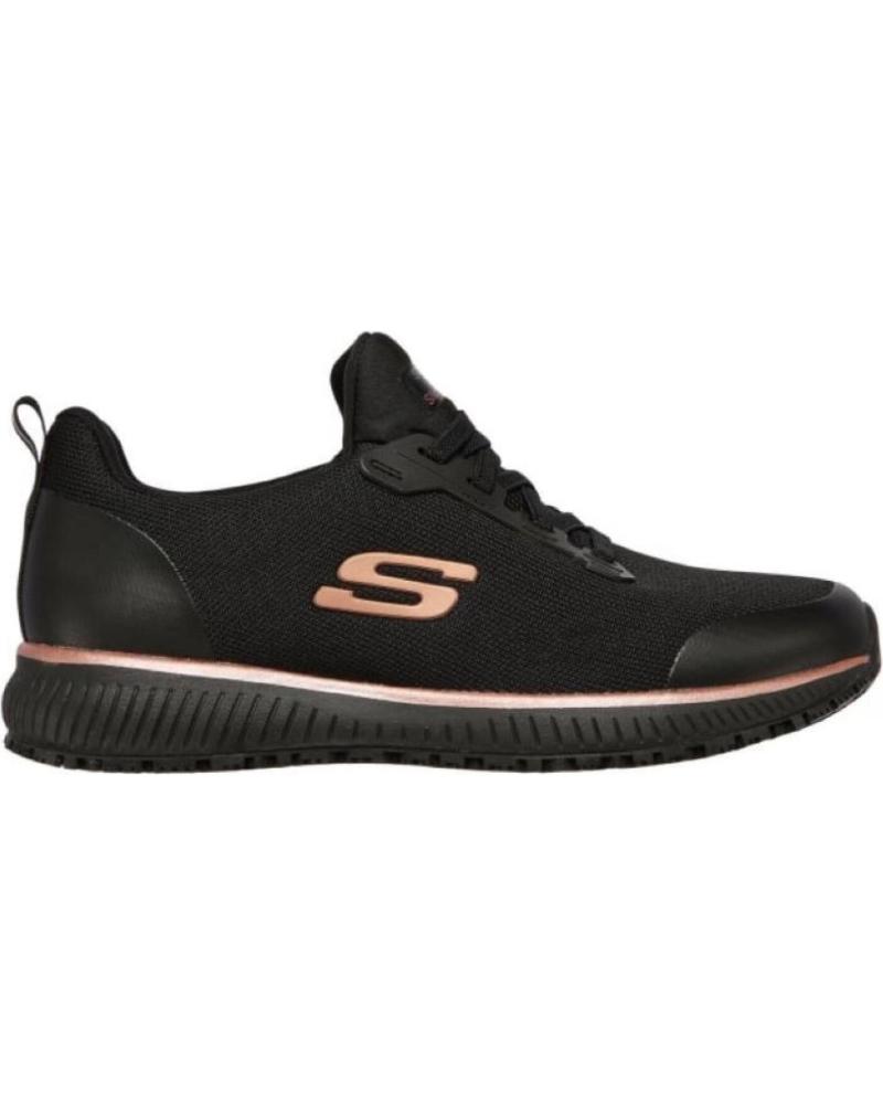 Sneaker-De-Mujer-SKECHERS-DEPORTIVOS-WORK-SQUAD-SR-77222EC-ORO
