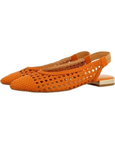 Sandales pour Femme GIOSEPPO BAILARINAS TRENZADAS PIEL ARGIRITA MUJER 68241 NARANJA