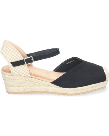 Sandalias de Mujer PUNTOSALAO SANDALIAS DE CUNA BAJA EN YUTE PARA MUJER COLOR NEGRO VRA-69 VARIOS COLORES