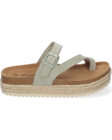 Sandálias de Mulher PUNTOSALAO SANDALIAS PLANAS CON PLATAFORMA EN YUTE TIPO ESCLAVA PARA MU VARIOS COLORES