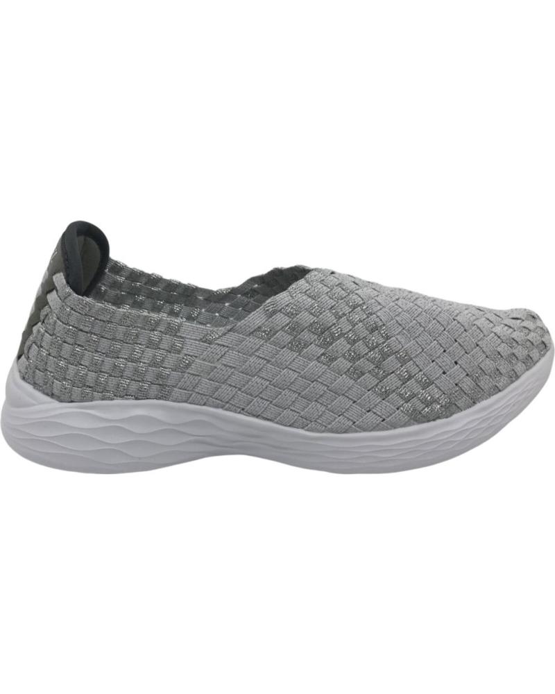 Sapatos de Mulher ANDY-Z ZAPATILLA CONFORT MUJER AZ-2320 PLATA