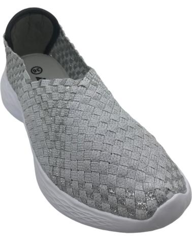 Sapatos de Mulher ANDY-Z ZAPATILLA CONFORT MUJER AZ-2320 PLATA