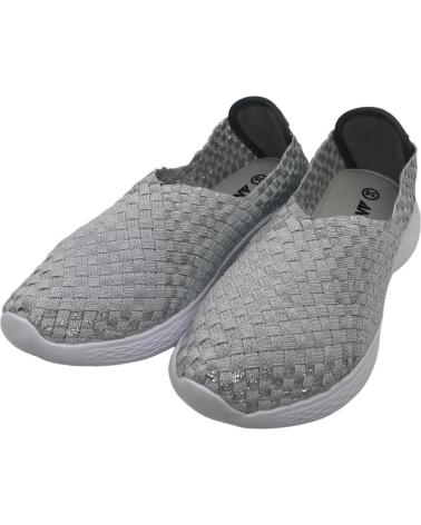 Sapatos de Mulher ANDY-Z ZAPATILLA CONFORT MUJER AZ-2320 PLATA