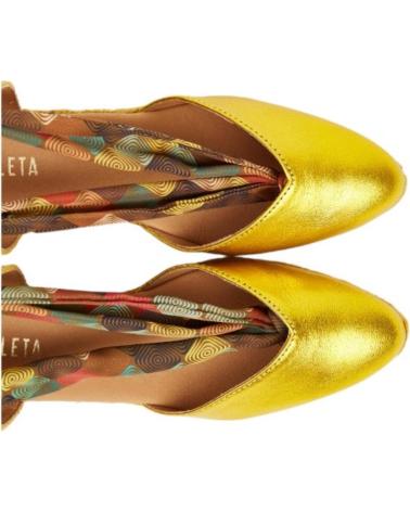 Sandalias de Mujer LA VALETA ALPARGATAS ORO SOL