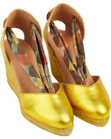 Sandalias de Mujer LA VALETA ALPARGATAS ORO SOL