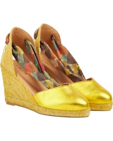 Sandalias de Mujer LA VALETA ALPARGATAS ORO SOL