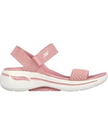 Sandali per Donna SKECHERS GO WALK ARCH FIT POL SANDALIA ROSA ROS - 36 ROS ROSA