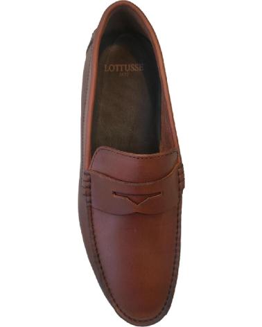 Mocassini per Uomo LOTTUSSE OCEAN SAILOR LT02127-004 SIENA MARRóN