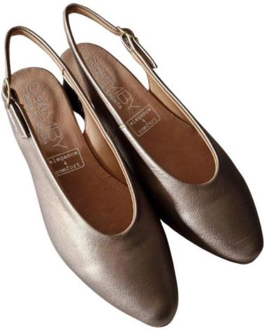 Sandalias de Mujer CHAMBY ZAPATO DE SALON MUJER DESTALONADO VARIOS 639 CHAMPAN