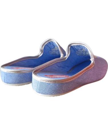Woman House slipers NORTEÑAS ZAPATILLAS ABIERTAS NORTENAS VARIOS 103525 AZUL CLARO