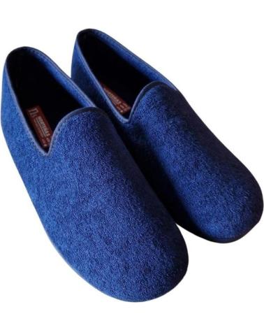 Man House slipers NORTEÑAS ZAPATILLAS CASA CERRADAS NORTENAS 9-515 MARINO