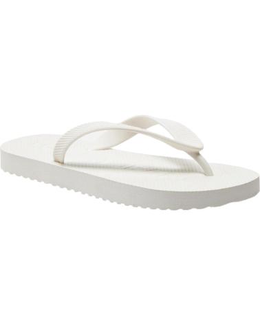 Chanclas de Mujer TOMMY JEANS CHANCLAS MUJER LOGO EN0EN02447 BLANCO