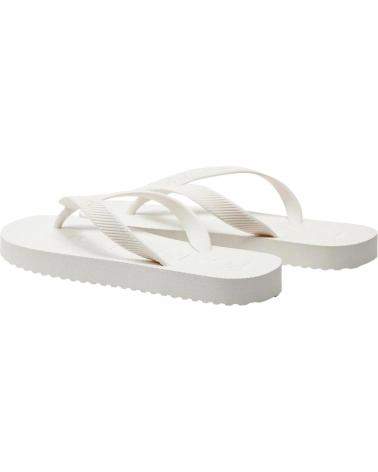 Woman Flip flops TOMMY JEANS CHANCLAS MUJER LOGO EN0EN02447 BLANCO