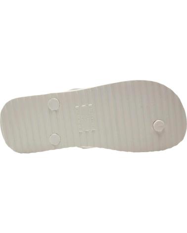 Woman Flip flops TOMMY JEANS CHANCLAS MUJER LOGO EN0EN02447 BLANCO