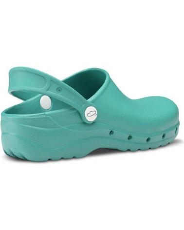 FELIZ CAMINAR ZUECOS SANITARIOS UNISEX FLOTANTES VERDE