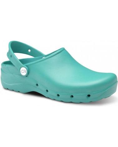 FELIZ CAMINAR ZUECOS SANITARIOS UNISEX FLOTANTES VERDE