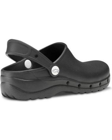FELIZ CAMINAR ZUECOS SANITARIOS UNISEX FLOTANTES NEGRO