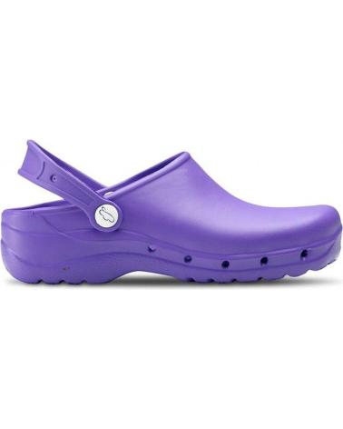 FELIZ CAMINAR ZUECOS SANITARIOS UNISEX FLOTANTES LILA