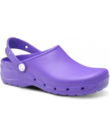 FELIZ CAMINAR ZUECOS SANITARIOS UNISEX FLOTANTES LILA