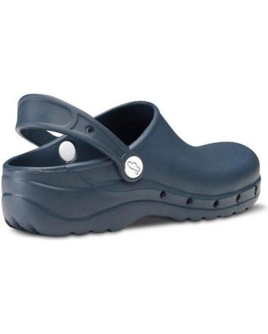 FELIZ CAMINAR ZUECOS SANITARIOS UNISEX FLOTANTES AZUL MARINO