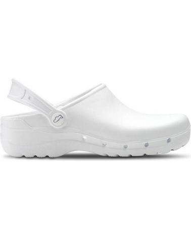FELIZ CAMINAR ZUECOS SANITARIOS UNISEX FLOTANTES BLANCO