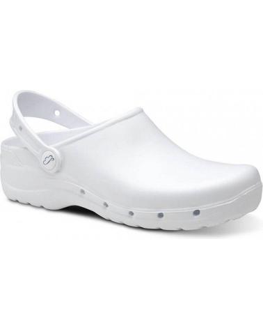 FELIZ CAMINAR ZUECOS SANITARIOS UNISEX FLOTANTES BLANCO