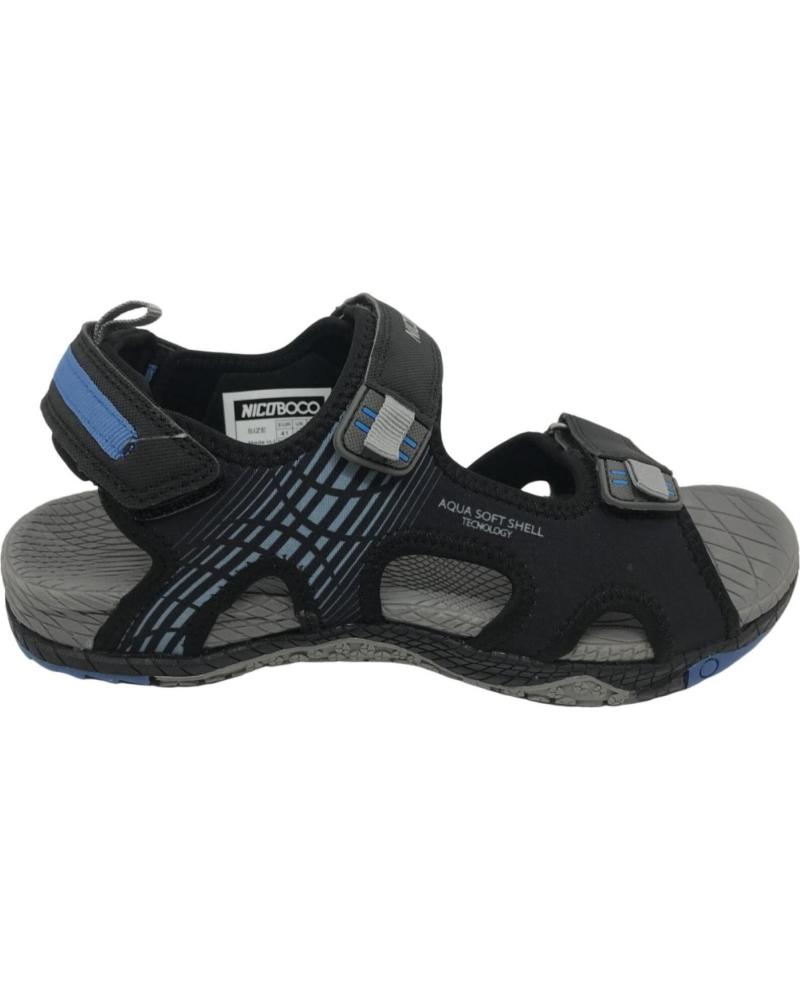 Sandálias-De-Hombre-NICOBOCO-SANDALIA-DEPORTIVA-HOMBRE-SERKAN-40-311-070-NEGRO