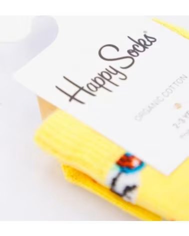 HAPPY SOCKS MEIAS DE CRIANÇA KTIG01 2200 AMARELO AMARILLO
