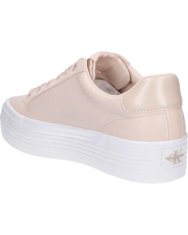 Sportivo per Donna CALVIN KLEIN YW0YW01492 BOLD VULC FLATF 0JV WHISPER PINK-WHITE