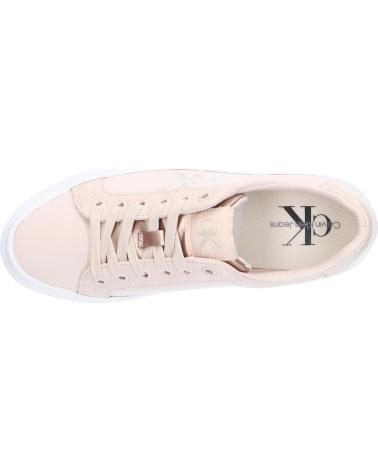 Sportivo per Donna CALVIN KLEIN YW0YW01492 BOLD VULC FLATF 0JV WHISPER PINK-WHITE