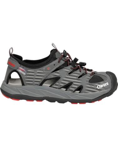 Sandalen für Herren CHIRUCA TREKKING SARGAZOS 09 -ROJO 4488109 GRIS