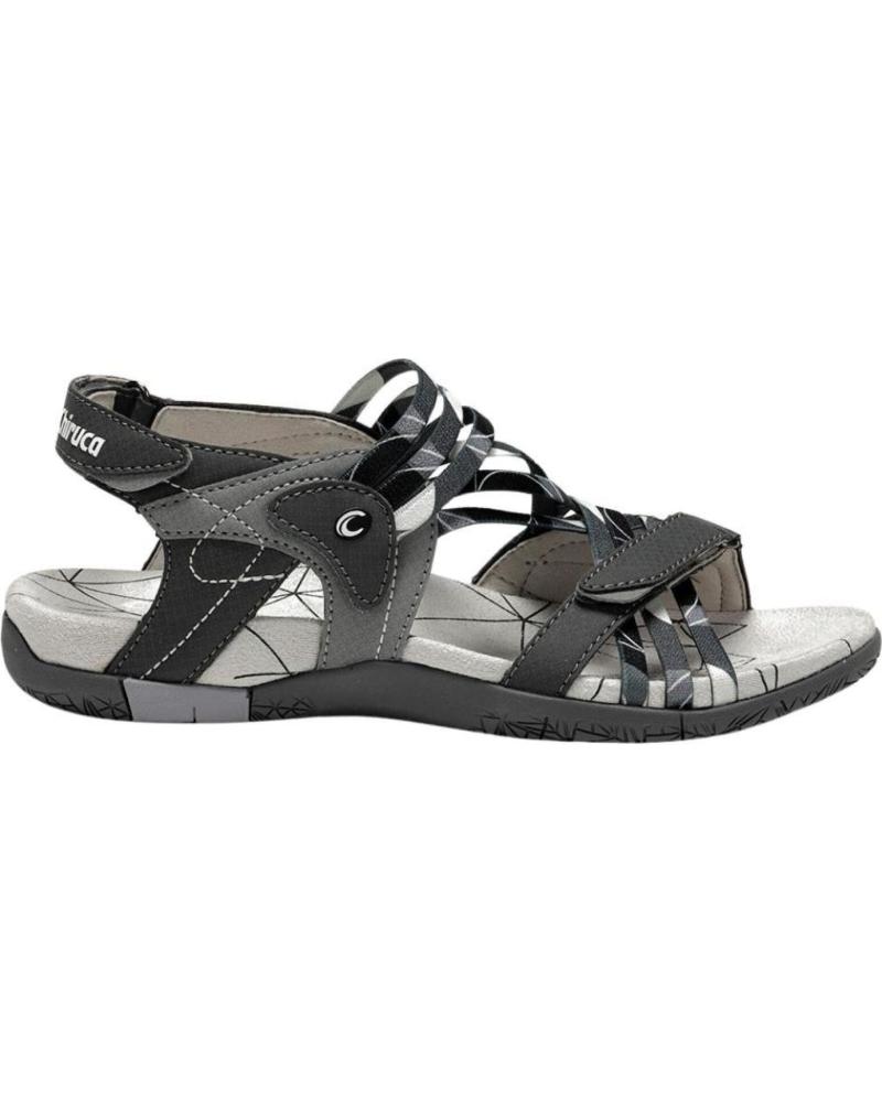 Sandalias de Mujer CHIRUCA TREKKING MALDIVAS 03 -NEGRO 4488603 GRIS