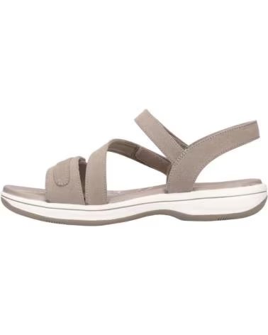 Sandalen-De-Mujer-SKECHERS-SANDALIAS-PLANAS-163474-MUJER-TAUPE-MARRóN
