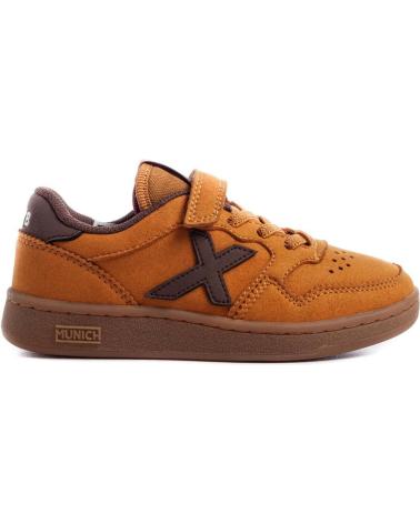 Zapatillas deporte de Niña y Niño MUNICH ZAPATILLAS CASUAL NIO 1442018 MARRON