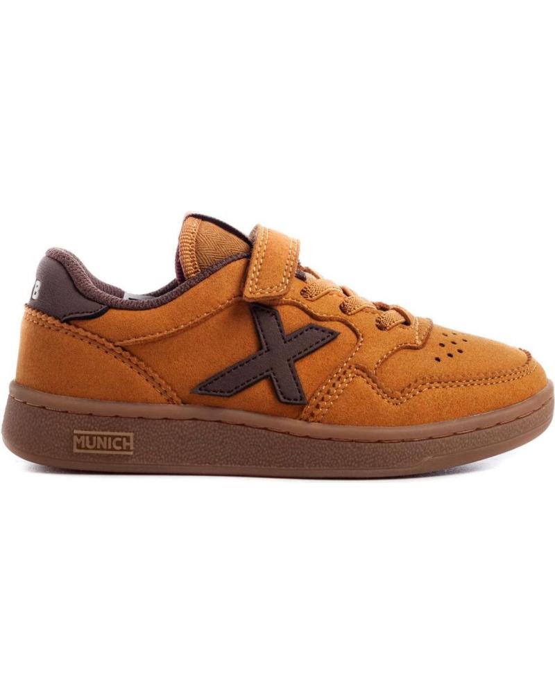 Scarpe sport per Bambina e Bambino MUNICH ZAPATILLAS CASUAL NIO 1442018 MARRON