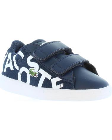 Zapatillas deporte de Niña y Niño LACOSTE 33SPI1000 CARNABY 092 NVY-WHT