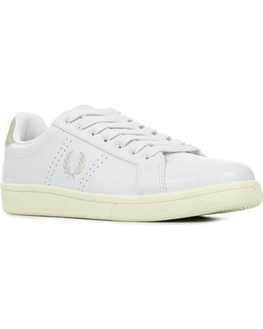 Sapatilhas de Homem FRED PERRY B6312 T32 B721 LEATHER WHITE-LOYSTER