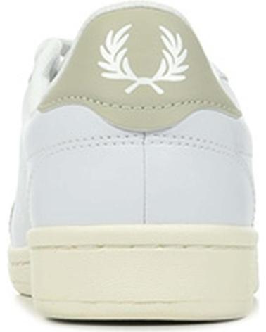 Sapatilhas de Homem FRED PERRY B6312 T32 B721 LEATHER WHITE-LOYSTER