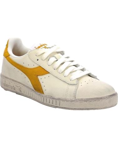 Deportivas de Hombre DIADORA ZAPATILLAS GAME L LOW WAXED SUED WHITE-CALENDULA