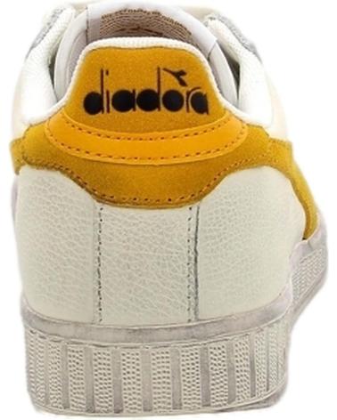 Deportivas de Hombre DIADORA ZAPATILLAS GAME L LOW WAXED SUED WHITE-CALENDULA