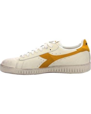 Deportivas de Hombre DIADORA ZAPATILLAS GAME L LOW WAXED SUED WHITE-CALENDULA