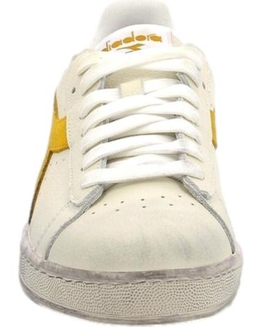 Deportivas de Hombre DIADORA ZAPATILLAS GAME L LOW WAXED SUED WHITE-CALENDULA